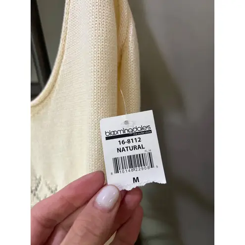 Torn By Ronny Kobo Ronny Kobo Petra Knit Tank Midi Dress Natural Womens Size Medium