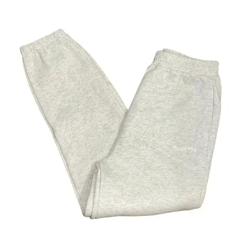 Allfenix Fleece Lined Grey Jogger Sweatpants(Size Small) Gray - Image 2