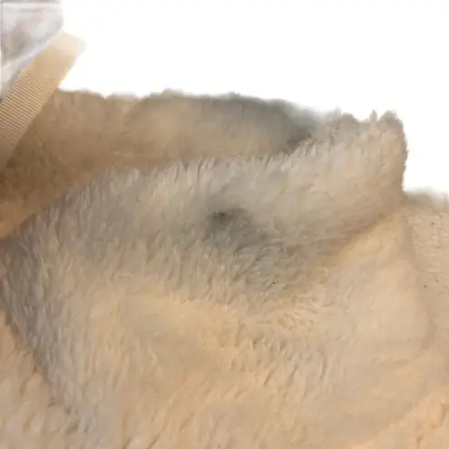 All In Motion Womens High Pile Fleece Pullover Jacket 1/4 Zip White XL