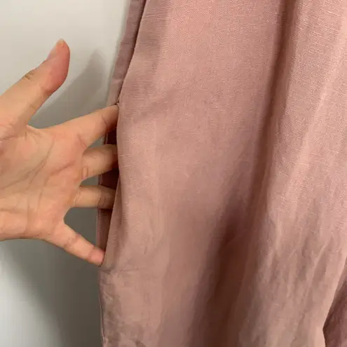 Hatch The Noa Jumper Dune Linen Womens Maternity 3 Large New Pink Size undefined