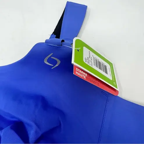 Moving Comfort Helena High Impact sports bra in Deep Sea Blue size 40D NWT