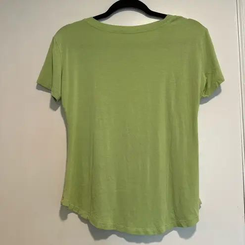 Women's Lime Green. Gucci Sneakers. Gucci Bag. Rhinestones. Graphic Tee. Green