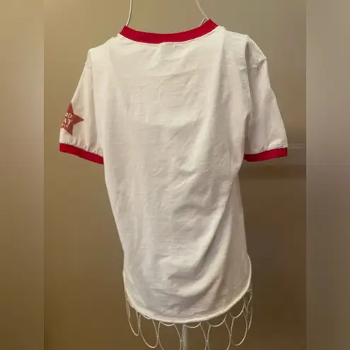 Delta Zeta Cropped Short Sleeve Tee