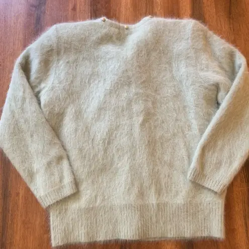 Connie A Lee Vintage Cardigan S/M Celery Green V