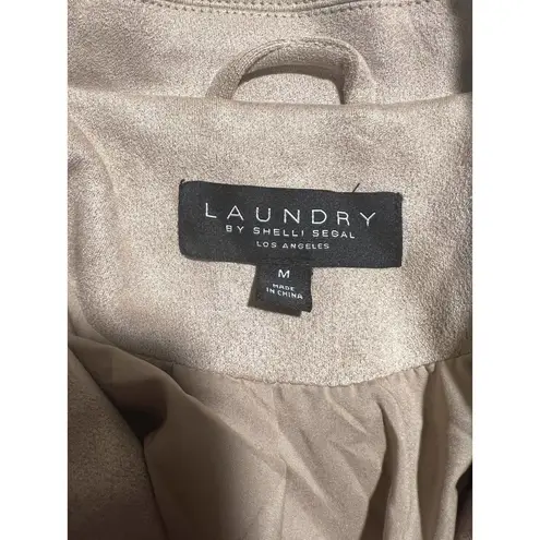 Laundry by Shelli Segal  Jackets & Coats‎ Laundry Suede Beige Women’s Size M