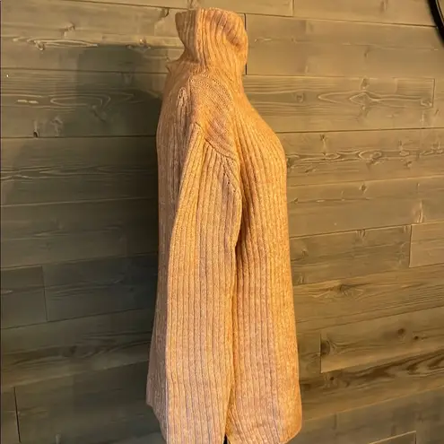 Elizabeth and James Cozy Tan Turtleneck Sweater