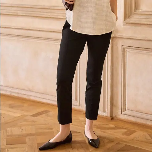 NWT Seraphine Overbump Maternity Everyday Work Trouser in Black Size 4 Tall