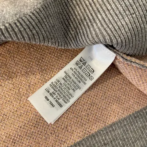 If It Were Me NWT Size S Oversized Cropped Pink Frosted Donut Pullover Sweater