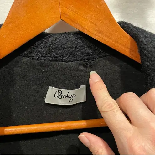 Ovdog Mongolian couture runway collection silver tassel blazer wool leather Size L