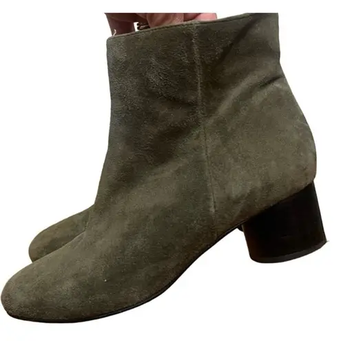Shoe the Bear Aye Green Suede Ankle Boots Sz. 37 (US 6