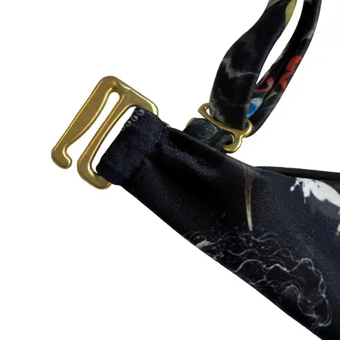 Christian LaCroix Swiminista x Play Top Black Butterfly Print Small New