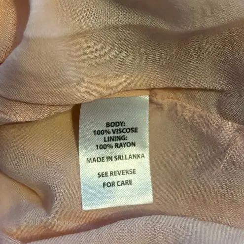 Spartina 449 Olivia Dress Botanic Garden Painted Spots Watercolor Size XL FLAW