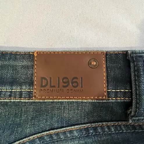 DL1961 Jeans Milano Boot Cut Blue Womens 4 Way Stretch 360 Comfort