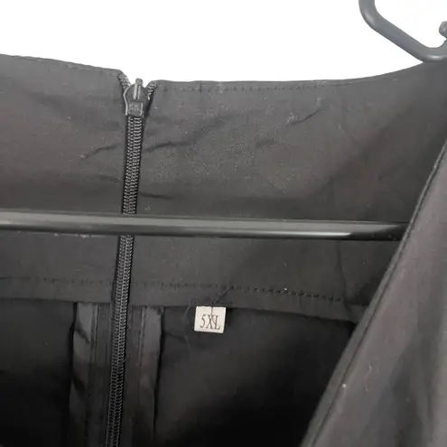 Women's Plus Size 5XL Black Southern Lobster Novality Cotton Dress