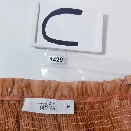 TALULAH Tie-Dye Smocked Tiered Maxi Dress