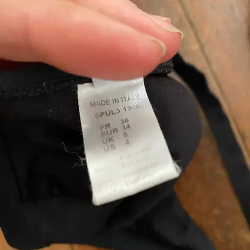 Christian Dior Authentic Dior halter tie back bikini top perforated logos