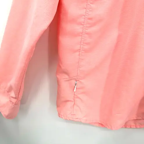 Mountain Hardwear  size‎ XL womens pink button up long sleeve blouse shirt top