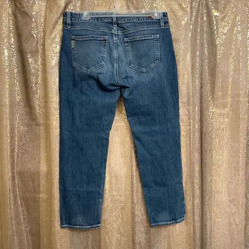 Paige  Jimmy Jimmy crop medium wash ankle jeans, size 29 EUC