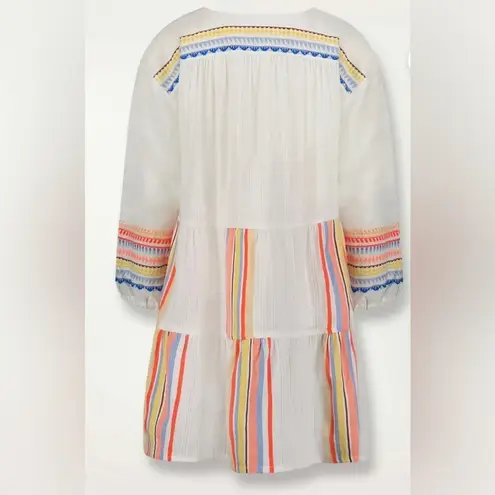 Lemlem NWT Bekah Popover Dress Imported by Liya Kebede Handwoven Large