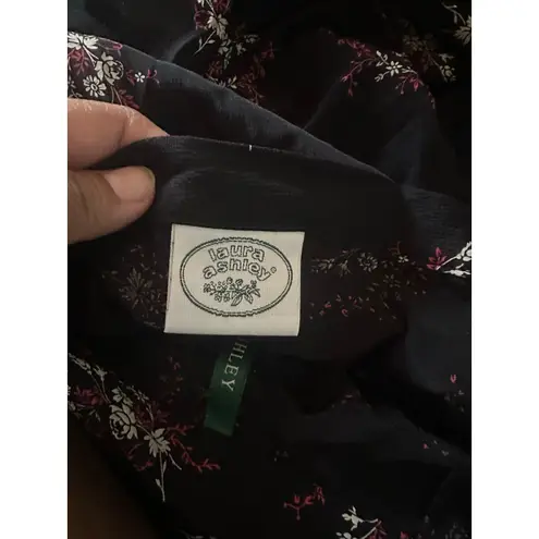 Laura Ashley Vintage Floral Maxi Skirt MS 154 Cottagecore Prairie Style