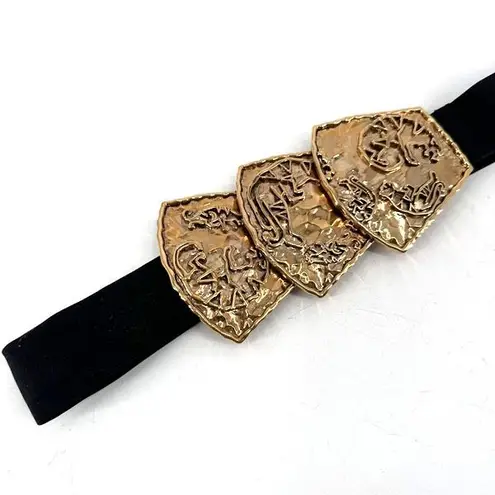 Vintage Boudon Hammered Gold