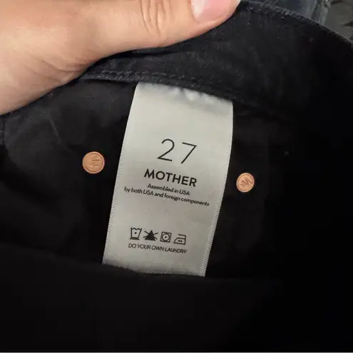 Mother SUPERIOR Jeans The Tomcat in Lies, Lies, Lies Size 27 Black