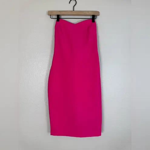 Likely Laurens Strapless Cocktail Dress Magenta Pink Orchid size 6 Small $178