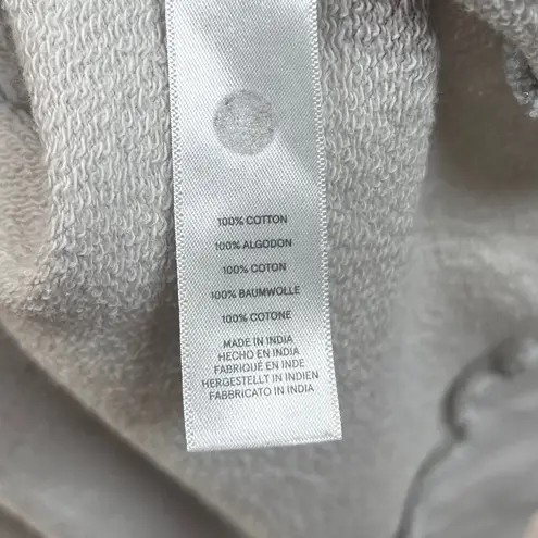 Seek Discomfort Peace Seeker Graphic Print Pullover Crewneck Sweatshirt Gray Size L