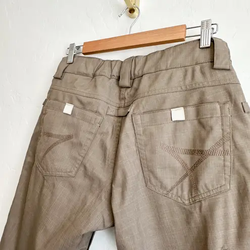 686 | Women's Patron Insulated Ski Snowboard Pant in Khaki Melange, size S/M Brown - Image 10