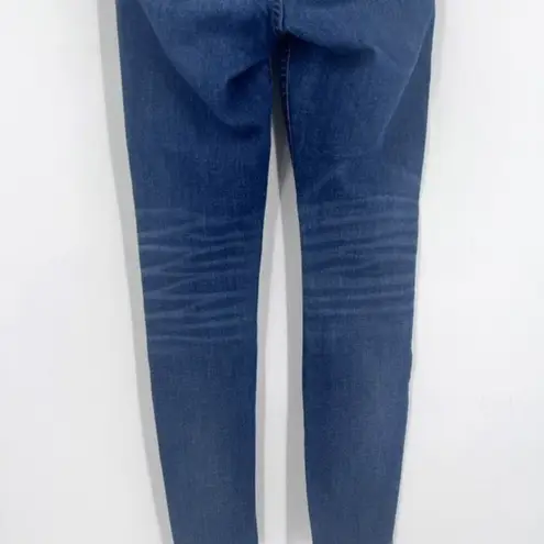Madewell  Women's Skinny Jeans Distressed High Rise Raw Hem Ankle‎ Length Size 24
