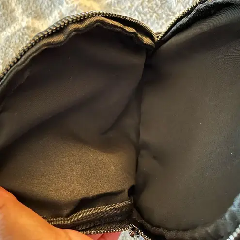 Sleek Black Leather Backpack with Adjustable Strap