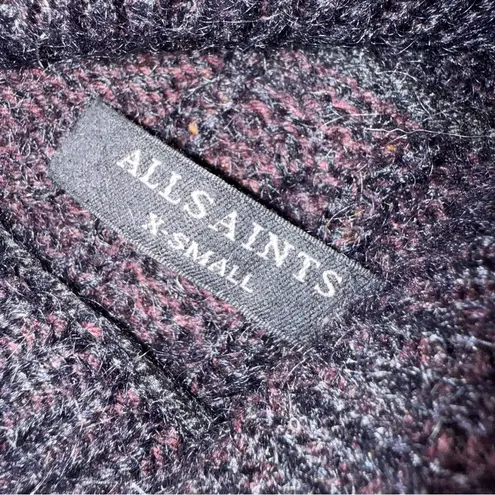 ALLSAINTS  Mock-Neck Mohair Sweater Lamma Jumper XS