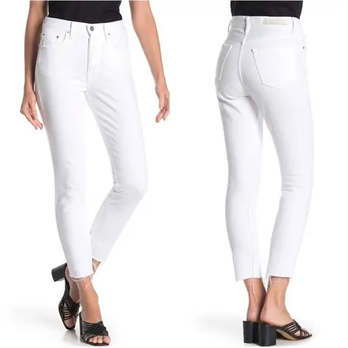 GRLFRND Karolina White Flag High Rise Rigid Denim
Skinny Ankle Jeans Size 26