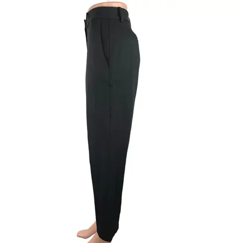 Aritzia  Babaton Black High Rise Straight Leg Career Business Ankle Dress Pants 6