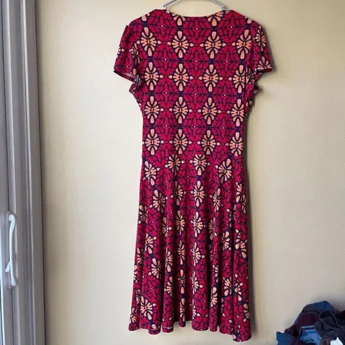 Leota  Lula Jersey Printed Dress Size Large thumbnail 2