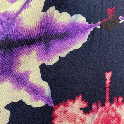 Handmade Muumuu Dress Women Maxi Abstract Design Short Sleeve Tie Dye Trippy Size undefined