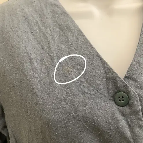 Marla Kim Linen Blend Outfit Blue