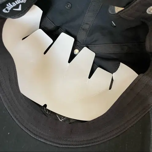 Callaway NWT Heritage Twill Hat Black Autographed by Paula Reto