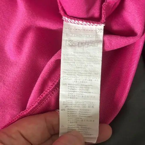 Kappa Track Jacket Hot Pink Size Large