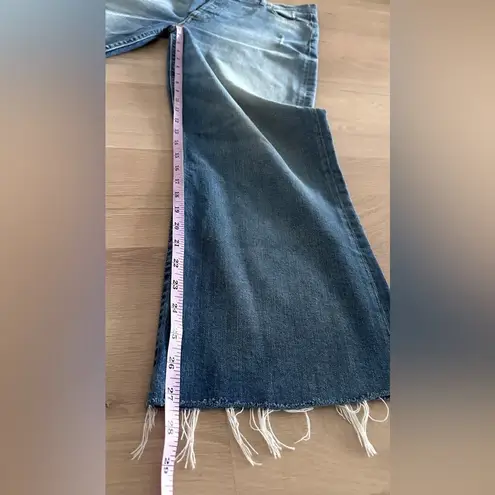 Boyish JEANS The Brady high-rise raw hem crop jeans mercy island size 32 NWT