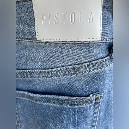 Pistola NWOT - Audrey Cropped Women’s Jeans | Raw Hem | Distressed | Side Stripe