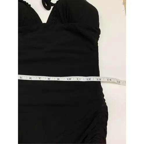 Robin Piccone New. black one piece swimsuit. Medium. Retails $179