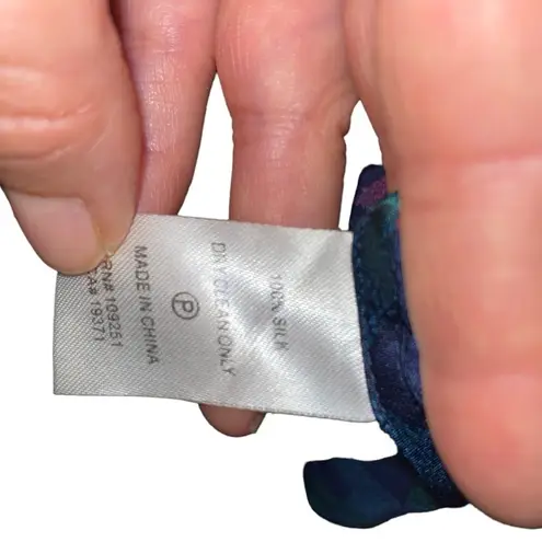 Anthropologie  Trovato 100% silk Jewel Tone midi Party dress Festive Holiday