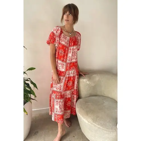 Lisa Says Gah ππ Joni Maxi Dress ~ Bandana Paisley Print XS