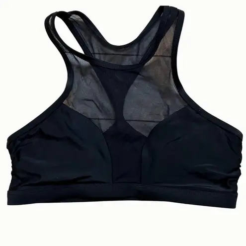 EXPRESS  Sports Bra Crop Top Bralette Padded Size small Sheer