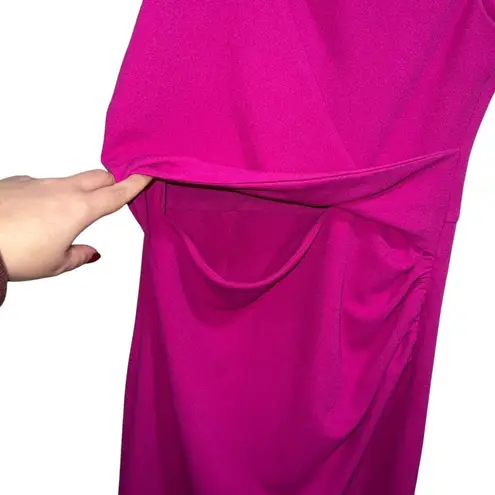 Elliatt NEW NWT Figment Cutout High Neck Midi Dress In Orchid