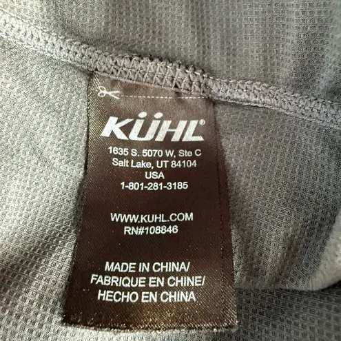 Kuhl Mova Gray Heather Skirt Shorts Skort W1497 Sz XL