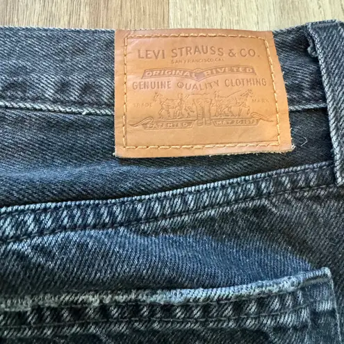 Levi's Baggy Boot Black Jeans