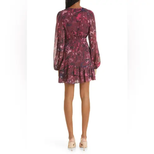 Ted Baker London | Verino Floral Print Tiered Minidress, Size 2