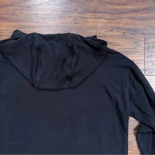 Summersalt • The Softest French Terry Cropped Hoodie black sweatshirt pullover